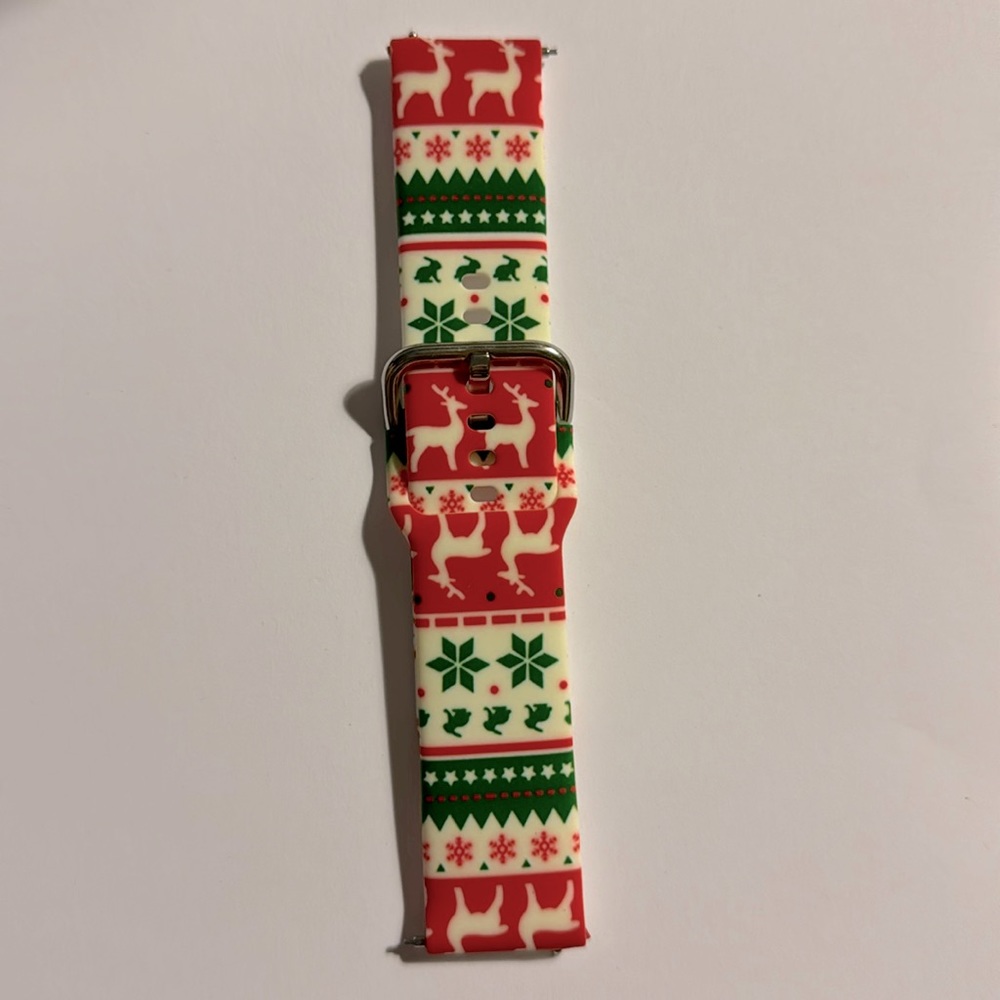 Christmas Fitbit Versa Smartwatch Band